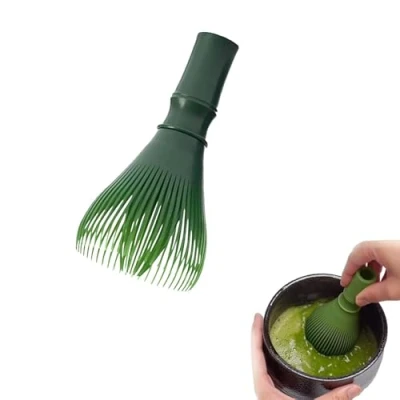 Imagen de Yeenano Fouet Matcha en Naturel,Matcha Cepillo Matériau Résine,Matcha Escoba Anti Moisissure,Matcha Tradicional Kit de Inicio,Matcha Ceremonie Japonais Escobilla,para CeremoniaTé Batidora