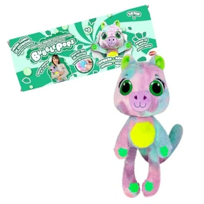Imagen de Bizak Bubble Pops, Peluches Mágicos Que multiplican su tamaño x5, Proceso emocionante y Olor a Chicle, 12 Diferentes Animales con Aroma patitas Stem, Capibara Menta (64492004 8)