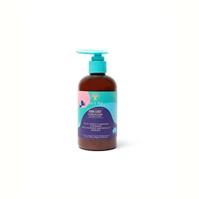 Imagen de As I Am Acondicionador/Desenredante INFANTIL &quot;Born CURLY Argán Leave In&quot; 240 ml Facilita el peinado, cabello fuerte y sano APTO MÉTODO