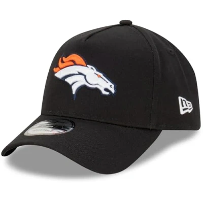 Imagen de New Era Denver Broncos NFL Evergreen Negro Gorra Ajustable del Modelo 9Forty A Frame
