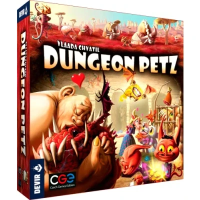 Imagen de Devir Dungeon Petz, Juego de Mesa, Mesa Estrategia, con Amigos, 12 años (BGDUPPS)