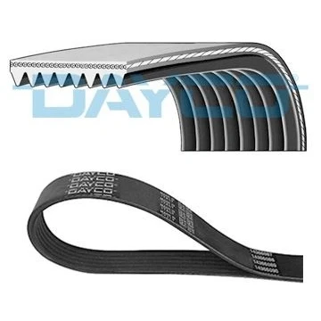 Imagen de DAYCO 8PK2190 Correa trapecial poli V 2190,0 8 OPEL: Frontera A SUV, Sport SUV Cabrio