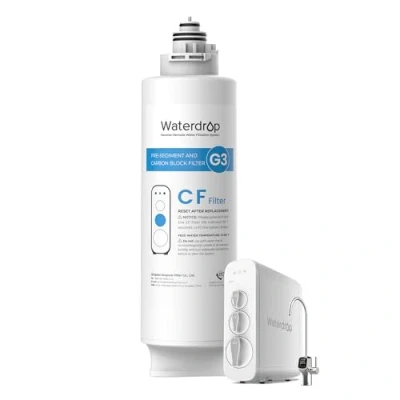 Imagen de Waterdrop Filtro WD G3 N1CF, 6 meses de vida útil, Reemplazo para el Sistema ósmosis inversa W