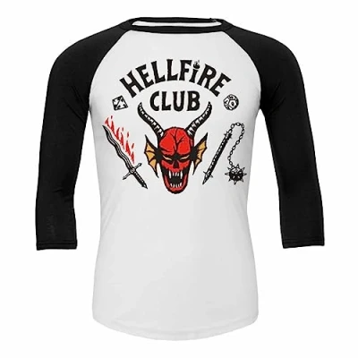 Imagen de Heroes Inc M328 Mens Long Sleeves, Camiseta Hombre, White,