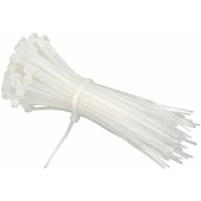 Imagen de GOOD STUFF 50 bridas de 20 cm plástico Paquete blancas para una sujeción duradera y eficaz Ideales organización cables uso versátil