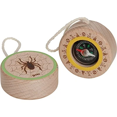 Imagen de Goki Brújula araña No Aplica Juegos de acción y Reflejos, Multicolor, único (60700)