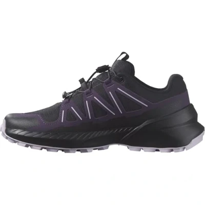 Imagen de Salomon Speedcross Peak Zapatillas de Trail Running para Mujer, Ajuste preciso, Protección todoterreno , Agarre activo, Black, 38