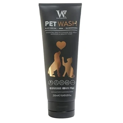 Imagen de Champú para Perros y Gatos Watermans, Aroma a Chicle, aceites Esenciales, Mejora la Apariencia del Pelaje