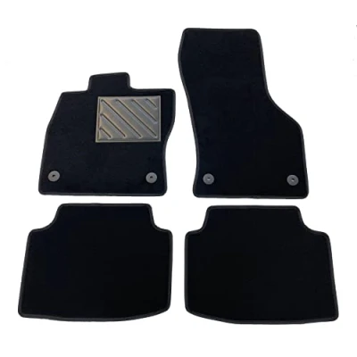Imagen de Alfombrillas a Medida para VW Passat B8 2014 09/2019 Restyling Berlina y Variant, talonera de Goma Reforzada Botones fijación