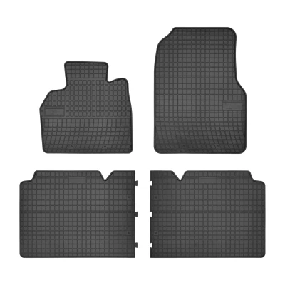 Imagen de FROGUM 546870 Juego de alfombrillas suelo Caucho delante y detrás 4 negro Adaptado RENAULT: ESPACE