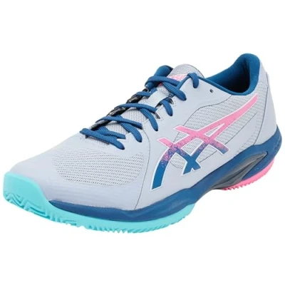 Imagen de Asics Solution Swift FF 2 Zapatillas de pádel, Hombre, Talla: 42.5, Grey blue/mako blue Tela/tejido sintético