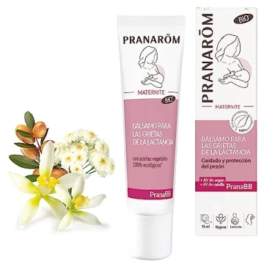 Imagen de PRANAROM PranaBB Balsamo Grietas Lactancia Bio Maternidad 15ml