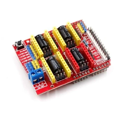 Imagen de ICQUANZX Grabador Shield 3D Impresora CNC Tarjeta de Expansión A4988 Driver Board