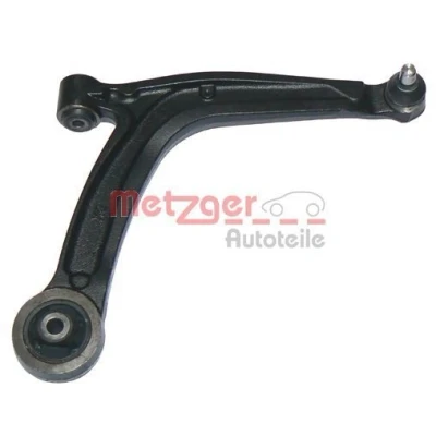 Imagen de METZGER 58037102 Barra oscilante, suspensión de ruedas con rótula suspensión/carga Eje delantero, derecha Brazo oscilante transversal