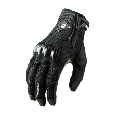 Imagen de O&#039;Neal Guantes de Ciclismo y Motocross MX MTB DH FR Estiramiento en 4 direcciones, protección Nudillos Carbono, Recubrimiento Silicona Guante Butch Carbon Adulto Negro Talla XL