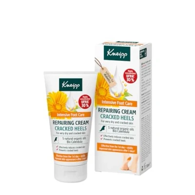 Imagen de Kneipp Crema Talones Agrietados; Repara y Previene Grietas en los Talones; Regenera; Calma Refresca; Aceites Naturales Orgánicos; Urea; Pantenol; Olor a Naranja; 50ml