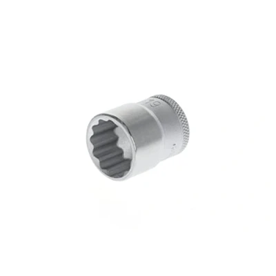 Imagen de GEDORE vaso, Llave de Accionamiento 3/8&#039;&#039; 10 mm, doce cantos, 19 mm ancho, Herramienta, D 30 19, Acero cromado