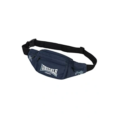 Imagen de Lonsdale Riñonera, Talla: One Size, Navy grey white