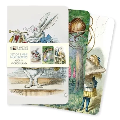 Imagen de Alice in Wonderland Set of 3 Mini Notebooks (Mini Notebook Collections)