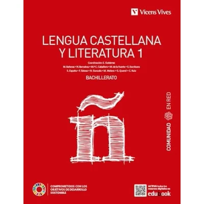 Imagen de LENGUA CASTELLANA Y LITERATURA 1 COMUNIDAD EN RED NUEVA EDICIÓN