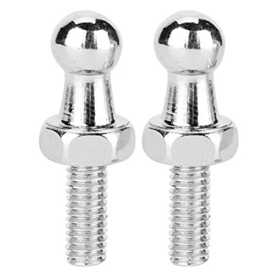 Imagen de 2 Piezas Tornillo M6 Soporte Perno Prisionero de Cabeza Remolque Bola para Usar con Amortiguadores Gas Y Elevadores Capó Resorte Aleación Aluminio CNC