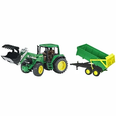 Imagen de Bruder Tractor con Pala y Trailer