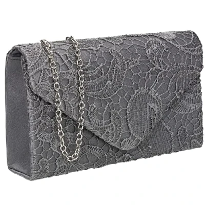 Imagen de SwankySwans Rachel, Bolsa de Mano para Mujer, Gris, One Size