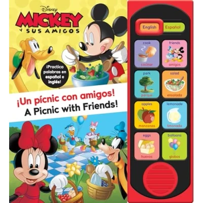 Imagen de UN PICNIC CON AMIGOS. MICKEY Y SUS AMIGOS (Little ENG/SPA)