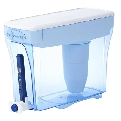 Imagen de ZeroWater Dispensador de agua filtrada 5,4 L, Libre BPA y NSF certificada para Reducir la Cal el Plomo Otros Metales Pesados, Medidor TDS Cartucho Incluido