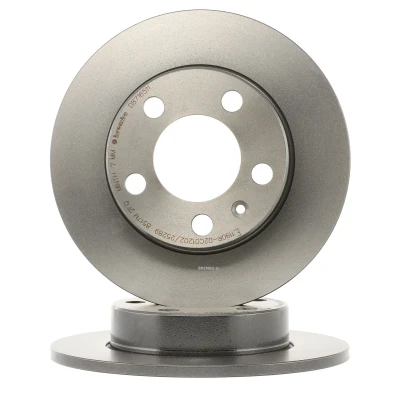 Imagen de BREMBO COATED DISC LINE 08.7165.11 Disco de freno 230 9 5 macizo revestido con tornillos SEAT: Ibiza 4 ST, 3, Sportcoupe norauto, oscaro