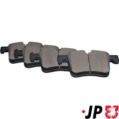 Imagen de JP GROUP 1463603010 Juego de pastillas freno Eje delantero preparado para indicador desgaste BMW: 3 Berlina, 1 Hatchback, Touring