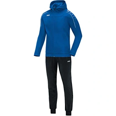 Imagen de JAKO Chándal para hombre de poliéster Classico con capucha, talla M, M9450