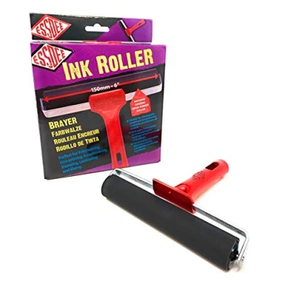 Imagen de ESSDEE R5B Rodillo de Tinta/Brayer, 150 mm, Rojo