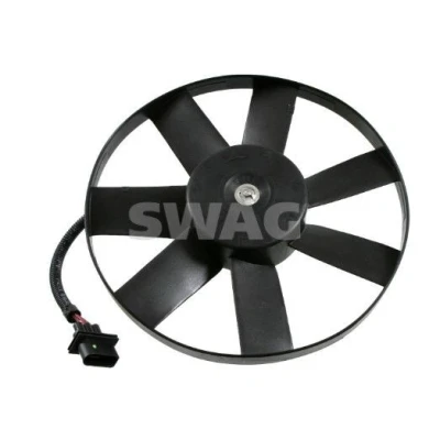 Imagen de SWAG 99 91 4748 Ventilador de Radiador 345 100, 60 eléctrico SEAT: Leon I Hatchback, Ibiza 3, Toledo 2 Limousine, VOLKSWAGEN: Golf 4