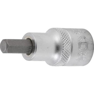 Imagen de BGS 2735 Punta de vaso entrada 12,5 mm (1/2&quot;) hexágono interior 5/16&quot;