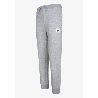 Imagen de Converse Signature Chuck Patch Unisex Pantalones deportivos para niños, Talla: 13 15a, Dark grey heather/black