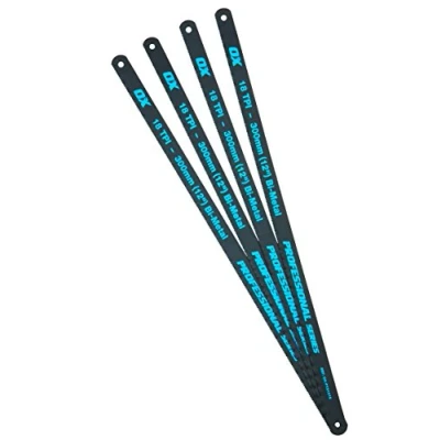 Imagen de OX Pro 12&quot; Hacksaw Blades 18 TPI Pack 4