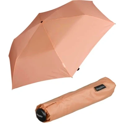 Imagen de doppler Paraguas plegable Zero 99 Peso de sólo gramos Estable Resistente al viento 21 cm, Coral Pink, 90 cm