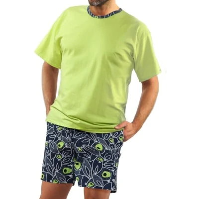 Imagen de Sesto Senso Pijama Hombre Corto Algodon Verano Manga Corta Pantalon M 2422 22