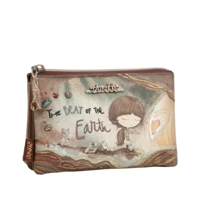 Imagen de Anekke Monedero 3 Compartimentos Pequeño Core Diseño Funcional Medidas: 15/10/4 Cm Accesorios Y Complementos Mujer