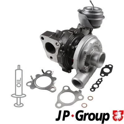 Imagen de JP GROUP 3617400300 Turbocompresor de gases escape incl. kit juntas KIA: Cerato Hatchback