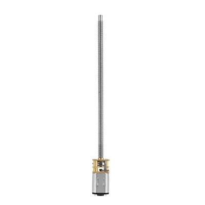 Imagen de Motor de Reducción Velocidad Metal Engranajes CC 6/12V N20 Micro Eléctrico con Eje Salida Larga M4 x 100 mm (6 V 30 RPM)