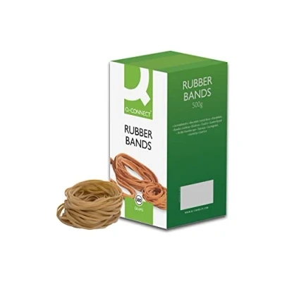 Imagen de Q Connect Rubber Band Gomas elásticas, crema