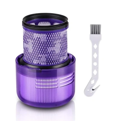 Imagen de Filtro para Dyson V11 V15, Paquete de Filtros Repuesto Aspiradora Inalámbrica V15 SV14 SV17 SV22 Absolute/Animal/Torque Drive. Comparar con la pieza # DY 970013 02