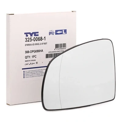Imagen de Cristal de espejo, retrovisor exterior TYC 325 0068 1