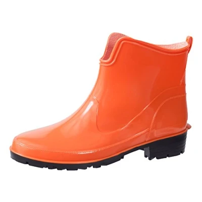 Imagen de Ladeheid Botas de agua, Mujer, Talla: 41, Orange Zapatos