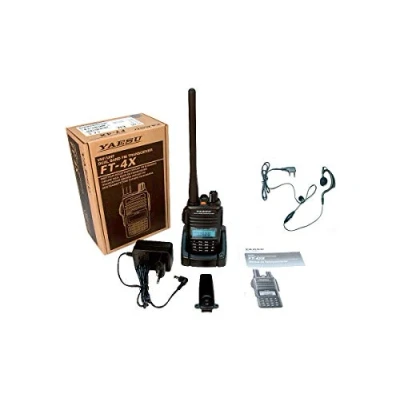 Imagen de YAESU FT4XE Walkie Talkie Bibanda VHF/UHF 144 440 MHz PINGANILLO PIN19M