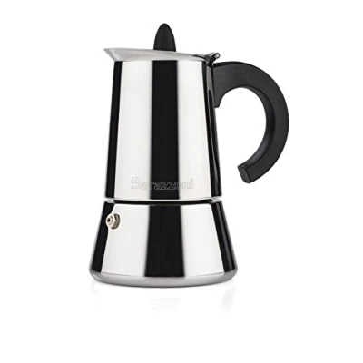 Imagen de Barazzoni La Caffettiera Cafetera de acero inoxidable