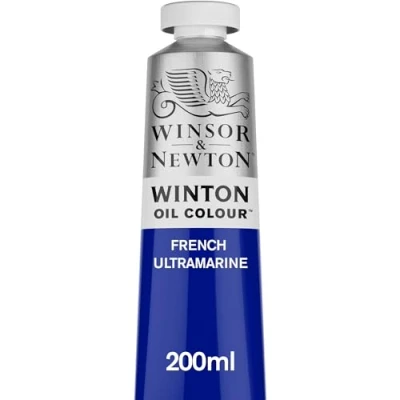 Imagen de Winsor &amp; Newton Winton Tubo de Pintura al Óleo, 200 ML, Azul (Ultramar Francés)