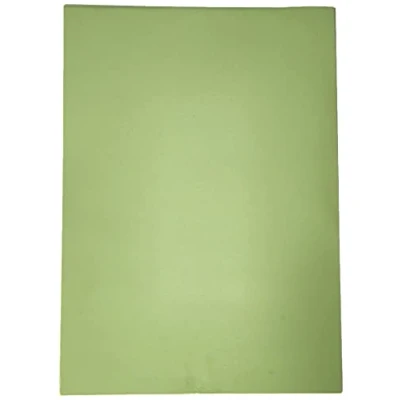 Imagen de Casa de la tarjeta y Papel A3 (297 x 420 mm, 220 G/m² color verde pastel (paquete 50 hojas)